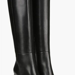 Sam Edelman Size 10 Sylvia Black Leather Boots (Regular width, size 10)